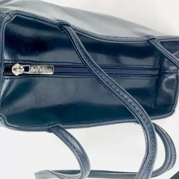 Authentic Zadig & Voltaire By T Gillier Boxy Leather Bag Vintage square Satchel - Picture 7 of 14